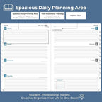IN-LUXPRO Planner 2026 Daily Weekly and Monthly, 11.5"x8.5", 12 Months Spiral - Image 3
