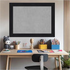 Amanti Art Black Framed Magnetic Board 25x33 Medium Vision Board - Image 6