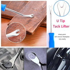 Tayfeim 4Pcs Upholstery Staple Remover Nail Puller Nail Remover Tool Set - Image 6