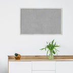 Amanti Art Silver Framed Magnetic Board 21x33 Large Vision Board - Image 5