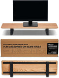 ULTRARM Moodular Wooden Monitor Stand 33.4” Desk Organizer by ULTRARM