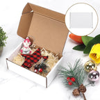 PHAREGE 6x4x2 inch Shipping Boxes Bulk 25 Pack White, Tab Lock Tuck Top Mailer - Image 3