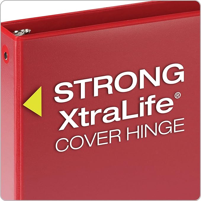 Cardinal 3 Ring Binders, Round Rings, Holds 350 Sheets, 1.5 Inch - Image 3