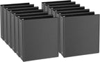 CIXILDTS 1-inch 3 Ring Binder Fit US Letter Size Paper, Presentation View Binder by CIXILDTSOffice