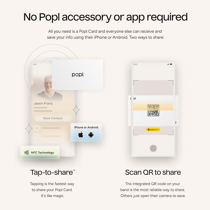 Popl Smart NFC Business Card - Image 2