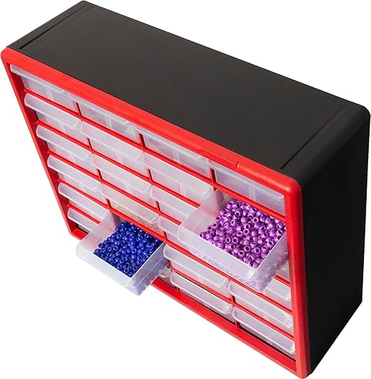 Akro-Mils 24-Drawer Plastic Drawer Storage Cabinet - Image 8