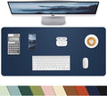 Leather Desk Protector, Non-Slip PU Laptop Mat by cebowa