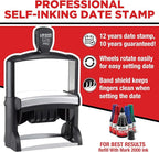 Mark 2000 54110 Professional Self Inking Date Stamp - Image 2