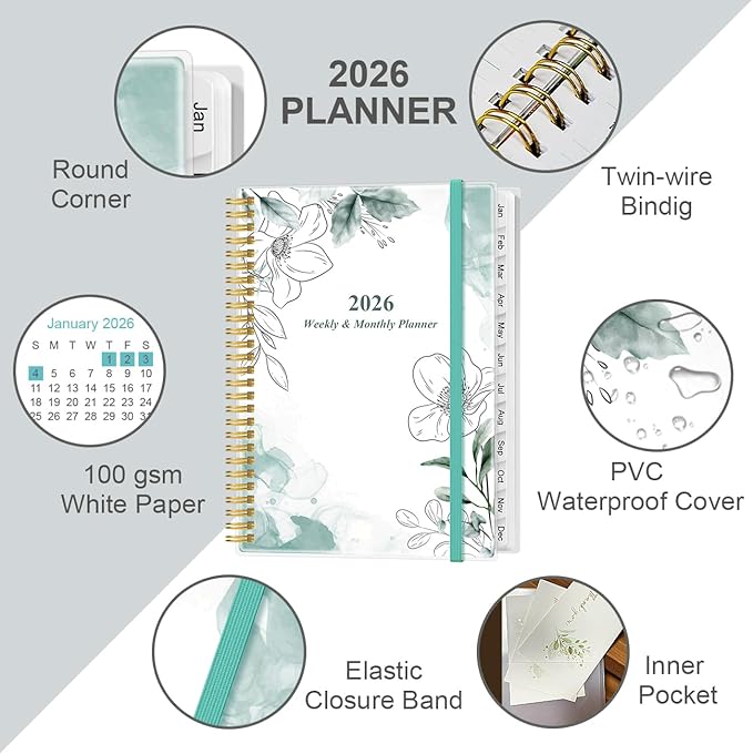2026 Planner - Planner 2026 from January 2026 to December 2026 - Image 2