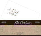 IMPACTONLINEPRINTING Custom Gift Certificates Cards by Impactonlineprinting