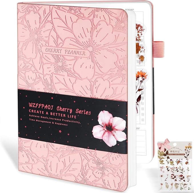 Undated Luxurious Weekly & Monthly Planner to Increase Productivity Hit Your by WZFFPAOJ