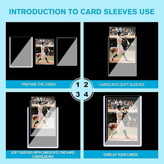 400 Card Sleeves Top Loaders for Cards - Image 4