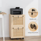 VINGLI 2 Drawer File Cabinet - Image 7