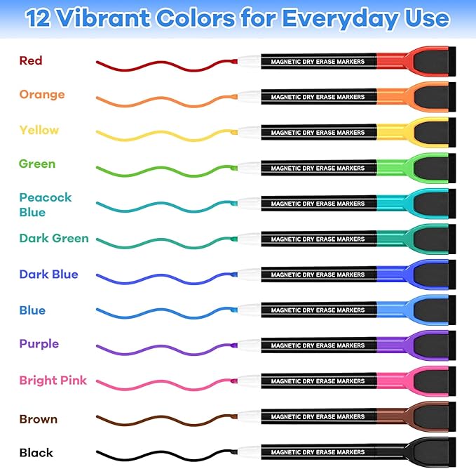 SUQJOY Magnetic Dry Erase Markers - Image 2
