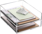 HeZone Paper Organizer Letter Tray, School Teacher Office Supplies Organization - Image 8