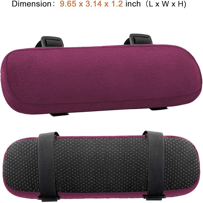 MOSISO Chair Armrest Pads, Memory Foam Home/Office Chair Arm Rest Covers Comfy - Image 6