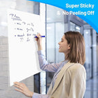 2-Pack Tabletop Sticky Easel Pad and Dry Erase Board 2 in 1, 20 x 23 inches - Image 4