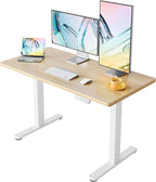 HUANUO Electric Standing Desk, 55 x 24 Inch Height Adjustable Computer Desk by HUANUO