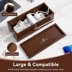 HomeBliss Large Cable Management Box-Stylish Wire Organizer, Wire Concealer and - Image 2
