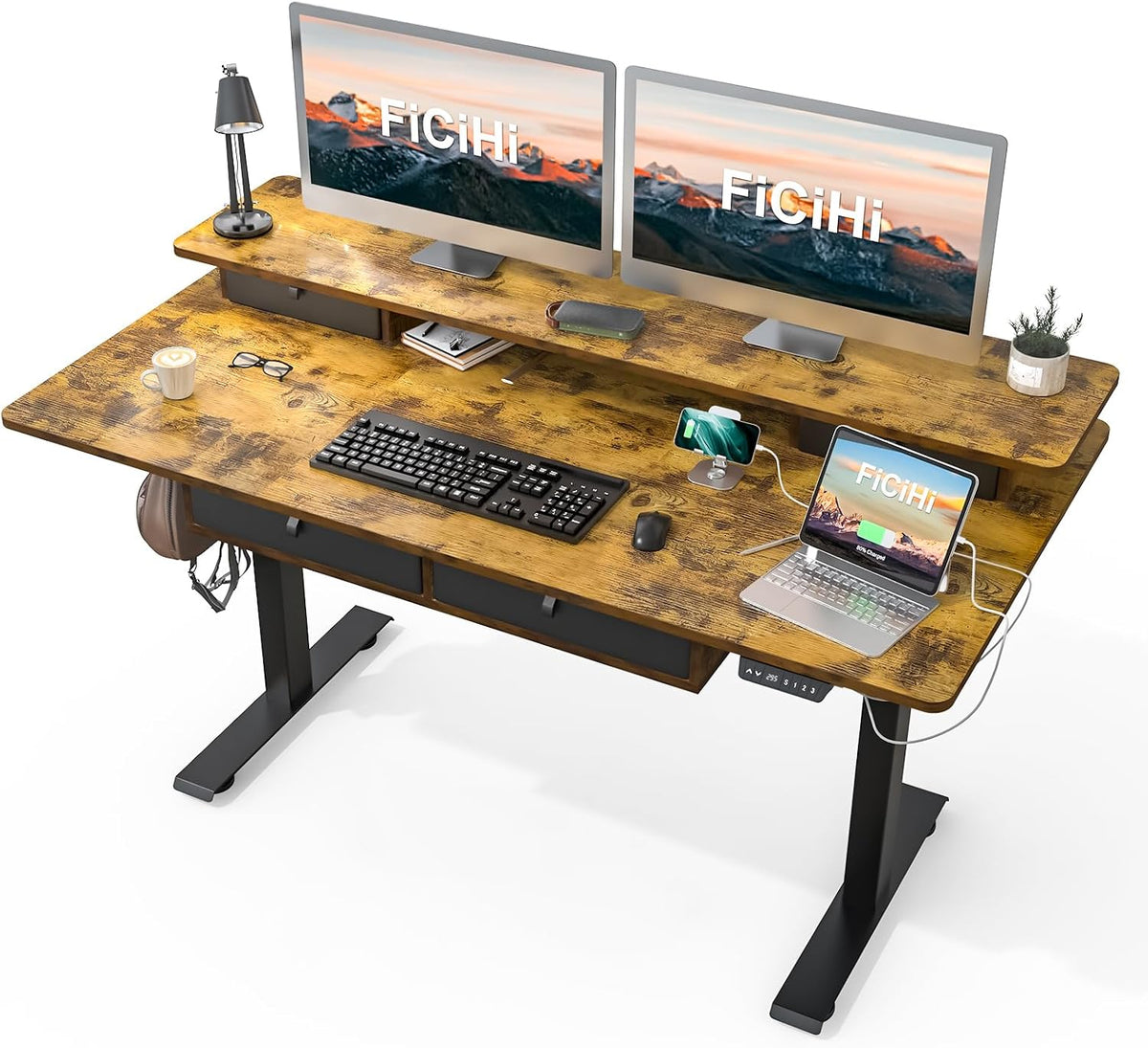 FiCiHi Adjustable Height Standing Desk