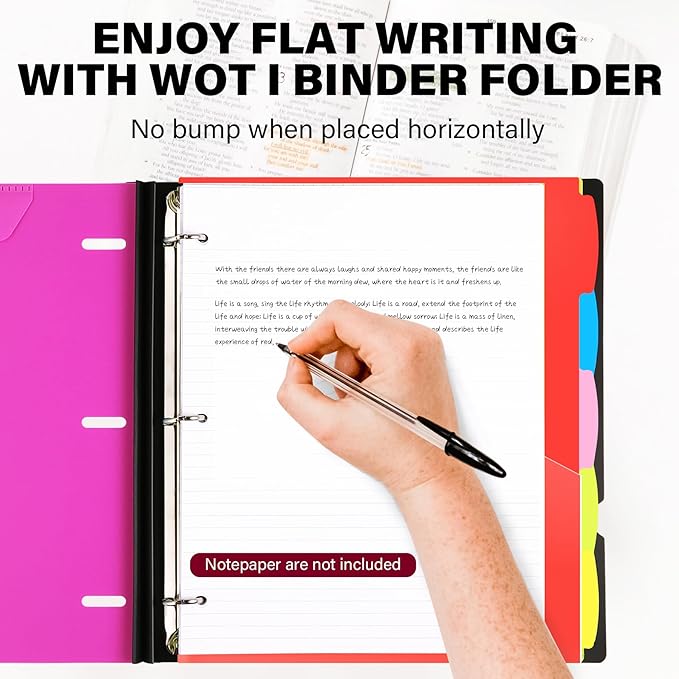 WOT I Telescoping Project Organizer, Refillable Binder - Image 3
