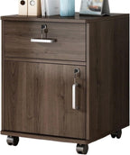Cabinet File Cabinet Office File Cabinet, a wooden drawer with one door, storage cabinet, filing cabinet with lock, storage wheel, small sliding side cabinet Archivad