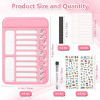 Audab Dry Erase Chore Chart for Kids, Magnetic Checklist Board, My Chores - Image 4