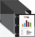 HAUTOCO 12 Pack Plastic Report Covers by HAUTOCO