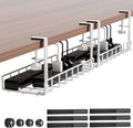 Under Desk Cable Management Tray 2 Pack, Xpatee Upgraded Wire Management No by Xpatee