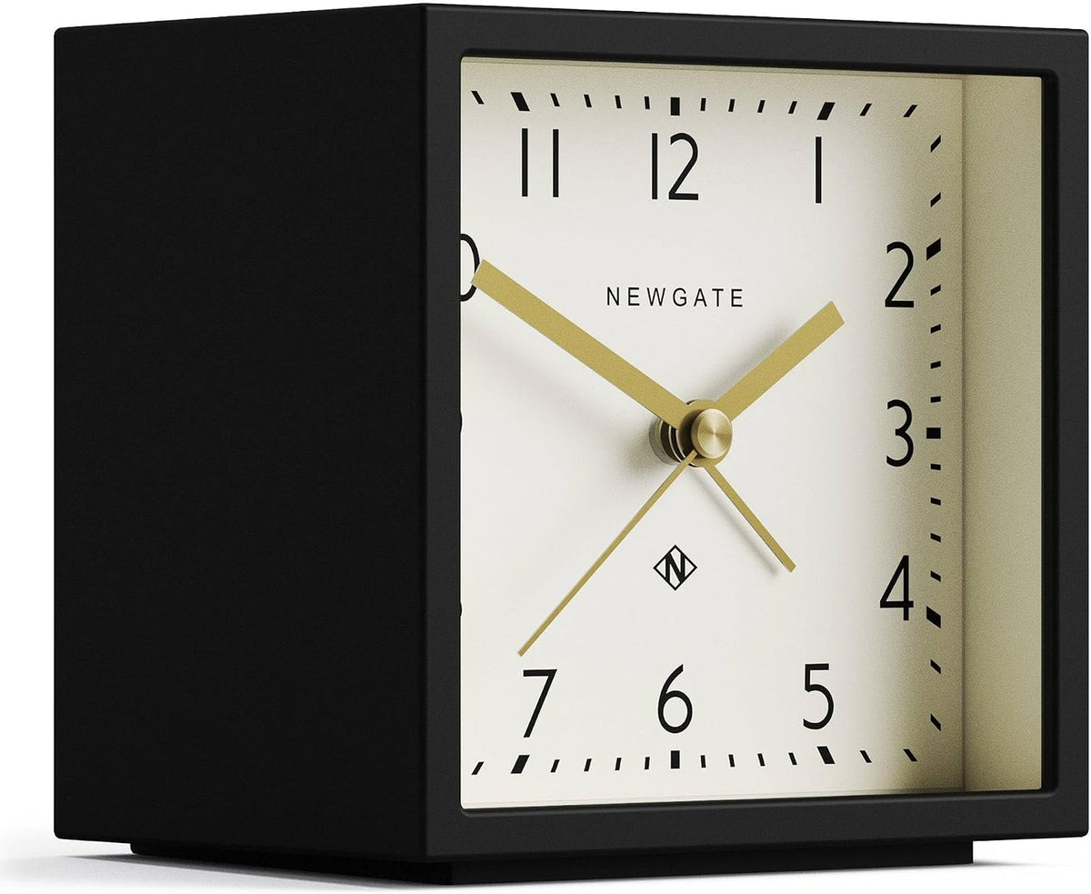 newgate® equinox alarm clock | design-led cube shaped, main product view