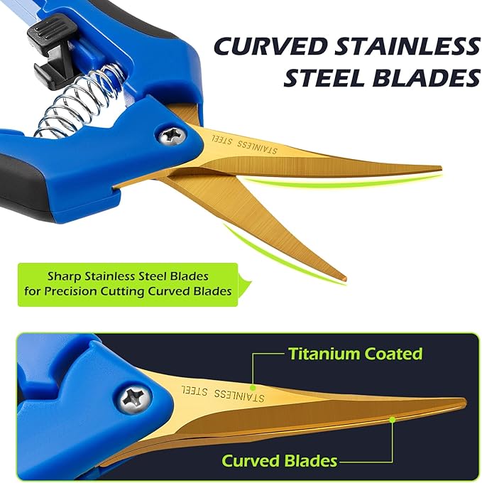 GROWNEER 3 Packs 6.5 Inch Pruning Shears - Image 8