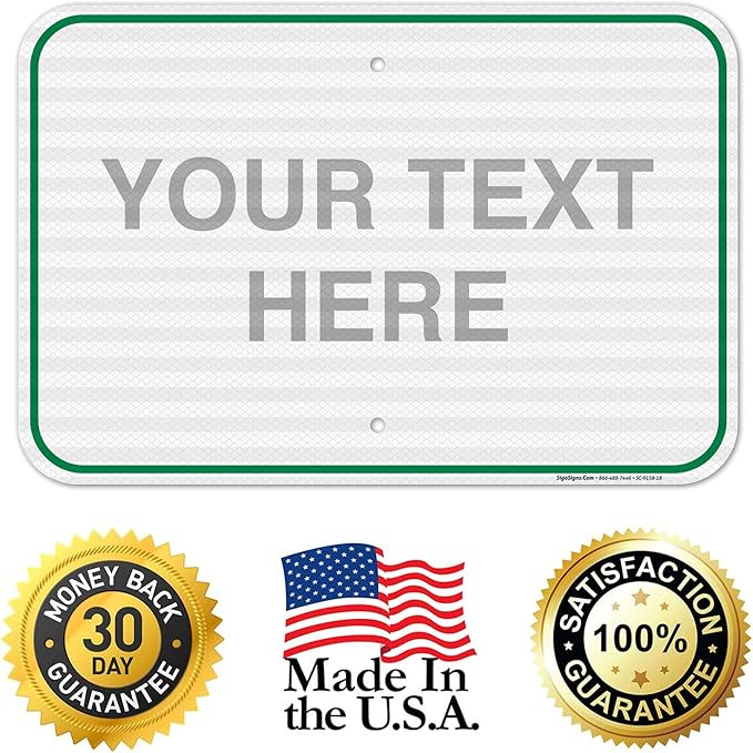 Custom Sign, Personalized Metal Signs, Customize - Image 8