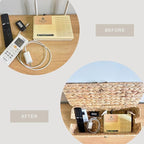 BINH YEN HOME Wicker Cable Management Box - Image 8