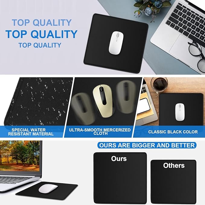 Mouse pad, Gaming Mouse pad Durable Stitched Edge, Premium-Textured Water - Image 7