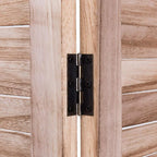 Giantex 6 Panel Wood Room Divider, 5.6 Ft Tall Folding Freestanding Partition - Image 7