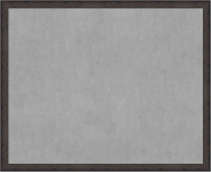 Amanti Art Black Framed Magnetic Board 35x43 X-Large Vision Board by AmantiArt