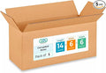 Medium Moving & Shipping Boxes 14 x 6 x 6 inches by IDLPackaging