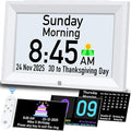 GOLOZA 7'' Digital Dementia Clock, Talking Clock by GOLOZA