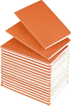 Lzerking Mini Notebooks Bulk 36 Pack Small Pocket Journal Notepads-Orange Cover by Lzerking