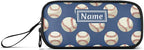 BOENLE Custom Baseballs Ball Blue Pencil Case Box Boys Girls Personalized Name - Image 8