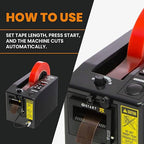 START International ZCM1000 Electric Tape Dispenser – Automatic Adhesive Tape - Image 7