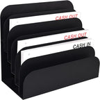 BankSupplies STEELMASTER 6 Slot File & Desk Organizer by BankSupplies