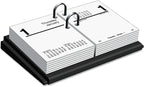 At-A-Glance E1900 Desk Calendar Base, Black, 3-Inch X 3 3/4-Inch
