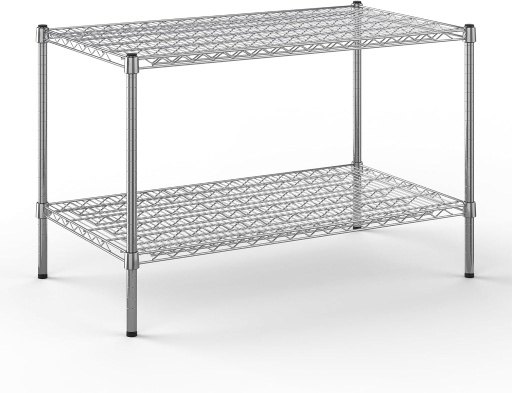 Regal Altair 24" Deep x 42" Wide x 27" Height Wire Shelving Kit | 2-Tier | NSF