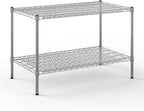 Regal Altair 24" Deep x 42" Wide x 27" Height Wire Shelving Kit | 2-Tier | NSF