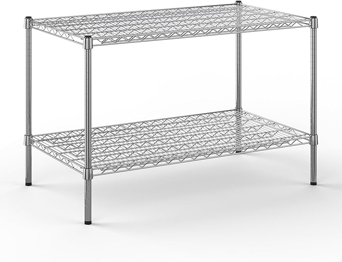 Regal Altair 24" Deep x 42" Wide x 27" Height Wire Shelving Kit | 2-Tier | NSF by Regal+Altair