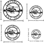Personalized Metal Airplane Wall Art, Airplane Name Sign, Customized Pilot Name - Image 4