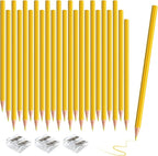 sqzrmdcg 36 PCS Yellow Colored Pencils, Pre-sharpened Professional Wooden Art by Unknown