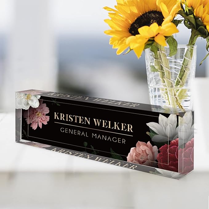 Desk Name Plate Personalized, Custom Name Plates - Image 7