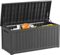 PATIOEASY Outdoor Storage Box 270GAL Waterproof Resin Deck Box, UV-Resistant by Unknown